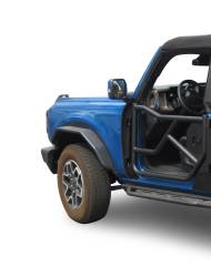 Black Horse Off Road - Black Horse TFDFB21 Tubular Steel Front Doors for 21-24 Ford Bronco - Image 2
