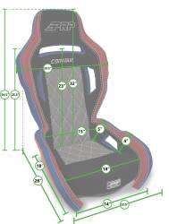 PRP - PRP AO62001-260 Contour Suspension Seat - Image 2