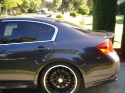 Stillen - Stillen 103860MB Roof Wing Matte Black for 07-08 Infinti G35 Sedan - Image 2