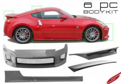 Stillen - Stillen KB11120KT2 Unpainted 6Pc Body Kit for 09-20 Nissan 370Z Z34 - Image 2