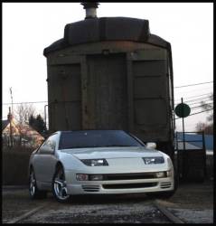 Stillen - Stillen 1030011 Unpainted Front Lip Spoiler Type3 for 90-96 Nissan 300ZX Turbo - Image 4