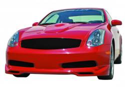 Stillen - Stillen 103611 Unpainted Front Lip Spoiler for 03-07 Infiniti G35 Coupe - Image 5