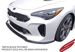 Stillen - Stillen KB26001 Front Splitter Unpainted for 18-22 Kia Stinger AWD/RWD - Image 2