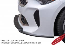 Stillen - Stillen KB26001 Front Splitter Unpainted for 18-22 Kia Stinger AWD/RWD - Image 5