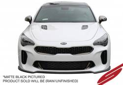 Stillen - Stillen KB26001 Front Splitter Unpainted for 18-22 Kia Stinger AWD/RWD - Image 7