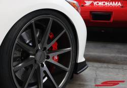 Stillen - Stillen KB11225 Sport Front Splitter Matte Black for 14-17 Infiniti Q50 Sport - Image 6