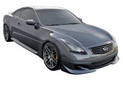 Stillen - Stillen KB11922 Front Lip Spoiler Unpainted for 08-10 Infiniti G37 Coupe - Image 4
