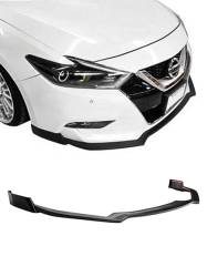 Stillen - Stillen KB12841 Front Lip Splitter Matte Black for 16-18 Nissan Maxima - Image 1