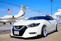 Stillen - Stillen KB12841 Front Lip Splitter Matte Black for 16-18 Nissan Maxima - Image 3