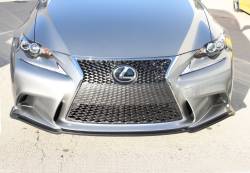 Stillen - Stillen KB31001 Front Splitter Matte Black for 14-15 Lexus IS250 IS350 F Sport - Image 2