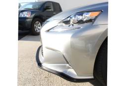 Stillen - Stillen KB31001 Front Splitter Matte Black for 14-15 Lexus IS250 IS350 F Sport - Image 4