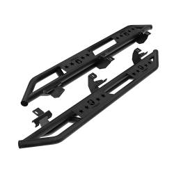 TYGER Auto - Tyger TG-JA2J2288B Black Side Step Rails for 18-20 Jeep Wrangler JL 4DR - Image 1