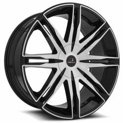Cavallo - Cavallo Wheel CLV-18 20x8.5 5x115/5.5 15mm Black CLV-18208551151397+15BM - Image 1