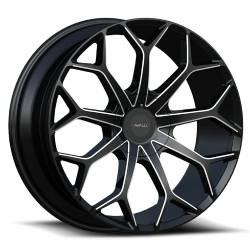 Cavallo - Cavallo Wheel CLV-22 22x8.5 5x110/4.5 38mm Black CLV-22228551101143+38GBM - Image 1
