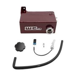 Wehrli Custom Fabrication - Wehrli WCF100647-GB Coolant Tank OEM Placement for 11-16 Duramax LML Gloss Black - Image 1