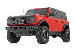 Rough Country Suspension Systems - Rough Country Trail Cladding Door Sill Protectors Black Bronco 4DR TC13028 - Image 3