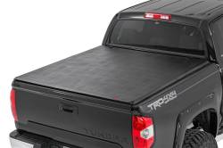 Rough Country Suspension Systems - Rough Country Soft Tri-Fold Tonneau Cover for 07-25 Toyota Tundra 6.5' 41419650A - Image 1