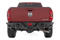Rough Country Suspension Systems - Rough Country Tubular Black Rear Bumper for 10-24 Ram Trucks 51213 - Image 3