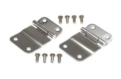 Kentrol - Kentrol 30419 Polished Tailgate Hinge Pair for 76-86 Jeep CJ7 - Image 1