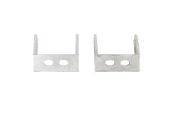Kentrol - Kentrol 30508 Polished Rear Bumper Brackets Pair for 45-86 Jeep CJ - Image 2