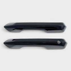 Trim Illusion - Trim Illusion DH6338BLK Front Door Handle Covers Black Ford Mustang - Image 1