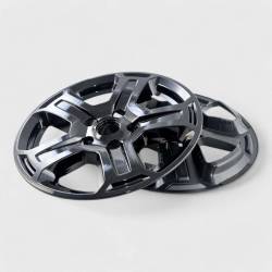 Trim Illusion - Trim Illusion WSK706-17BLK 17" OE Wheel Skin Covers Black for 18-23 Wrangler JL - Image 3