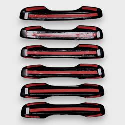 Trim Illusion - Trim Illusion DH6336BLK Front/Rear Door Handle Covers Black Accord/CR-V/HR-V - Image 3