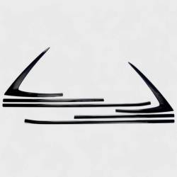 Trim Illusion - Trim Illusion WT6006BLK Front &Rear Window Trim Set Black 18-24 Chevy Equinox - Image 1
