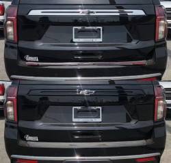 Trim Illusion - Trim Illusion TG6177BLK Rear Tailgate Molding Black 21-24 Suburban/Tahoe - Image 4