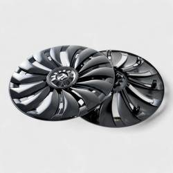 Trim Illusion - Trim Illusion WC116-19BLK 19" Wheel Covers Black for 20-24 Tesla Model Y - Image 3