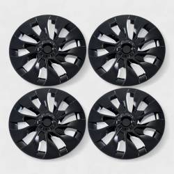 Trim Illusion - Trim Illusion WC118-18BLK 18" Wheel Covers Black for 17-23 Tesla Model 3 - Image 1