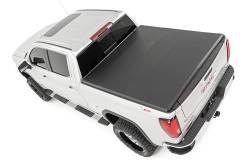 Rough Country Suspension Systems - Rough Country Soft Tri-Fold Tonneau Cover Silverado/Sierra 6.6' 41308650A - Image 2