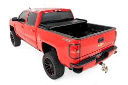 Rough Country Suspension Systems - Rough Country Soft Tri-Fold Tonneau Cover 14-19 Silverado/Sierra 5.8' 41214550A - Image 4