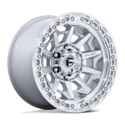 Fuel 1PC - Fuel 1PC D883 COVERT 17x8.5 6x5.5 0mm Silver w/Machined Face D88317858447 - Image 1