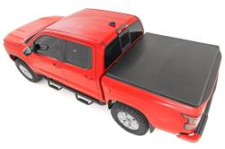 Rough Country Suspension Systems - Rough Country Soft Tri-Fold Tonneau Cover for 22-25 Nissan Frontier 5' 41805522A - Image 3