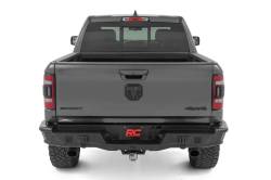 Rough Country Suspension Systems - Rough Country 51215 Tubular Black Rear Bumper for 19-24 Ram 1500 - Image 3