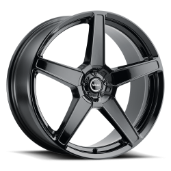 Voxx - Voxx D-105951 MG5 19x9 5-112/120 CB72.56 et32 Gloss Black - Image 1