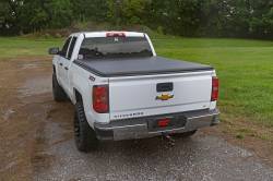 Rough Country Suspension Systems - Rough Country Soft Tri-Fold Tonneau Cover Silverado/Sierra 6.6' 41214650A - Image 6