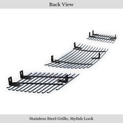 APS - APS Stainless Billet Grille-Polish for 04-07 Nissan Titan/Armada GR14HED22S - Image 3