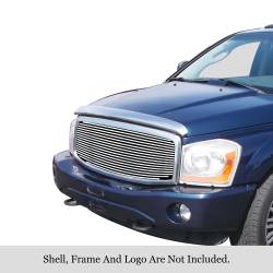 APS - APS Stainless Billet Grille-Polish for 04-06 Dodge Durango GR04FFE35S - Image 1