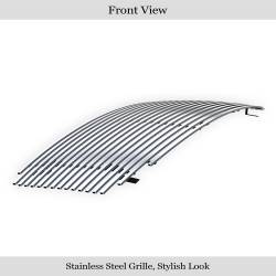 APS - APS Stainless Billet Grille-Polish for 04-06 Dodge Durango GR04FFE35S - Image 2