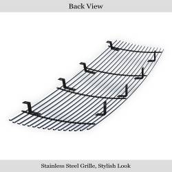 APS - APS Stainless Billet Grille-Polish for 04-10 Infiniti QX56 GR14HED47S - Image 3