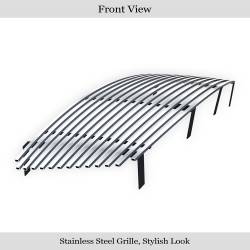 APS - APS Stainless Billet Grille-Polish for 03-08 Infiniti FX35/FX45 GR14HEF06S - Image 2