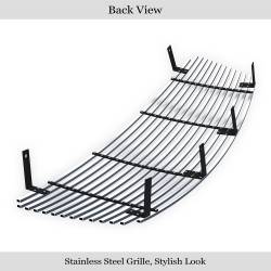 APS - APS Stainless Billet Grille-Polish for 03-08 Infiniti FX35/FX45 GR14HEF06S - Image 3