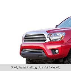 APS - APS Stainless Billet Grille-Polish for 12-15 Toyota Tacoma GR20HAA91S - Image 1