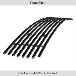 APS - APS Stainless Billet Bumper Grille Black for 03-05 Nissan 350Z GR14FED15J - Image 2