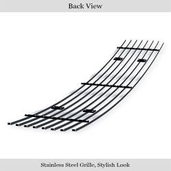 APS - APS Stainless Billet Bumper Grille-Polish for 03-05 Nissan 350Z GR14FED15S - Image 3