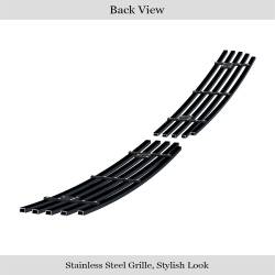 APS - APS Stainless Billet Bumper Grille Black for 03-05 G35 Coupe GR14FEF03J - Image 3