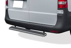 APS - APS iStep Rear Bumper Step-Brushed for 16-23 Mercedes Benz Metris IB26KDJ6A - Image 1