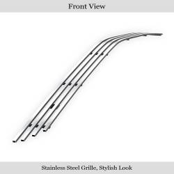 APS - APS Stainless Billet Bumper Grille-Polish for 03-06 Toyota Tundra GR20FEC96S - Image 2